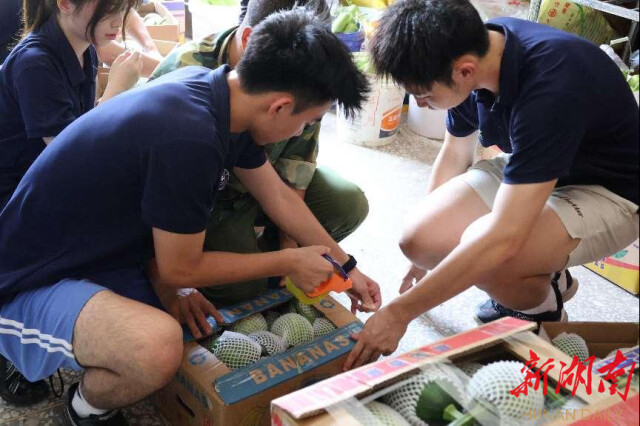 湖南師范大學(xué)“領(lǐng)夢者·弘帆”暑期社會實踐團(tuán)深耕渣坪鄉(xiāng)，探尋“三農(nóng)”解題之道